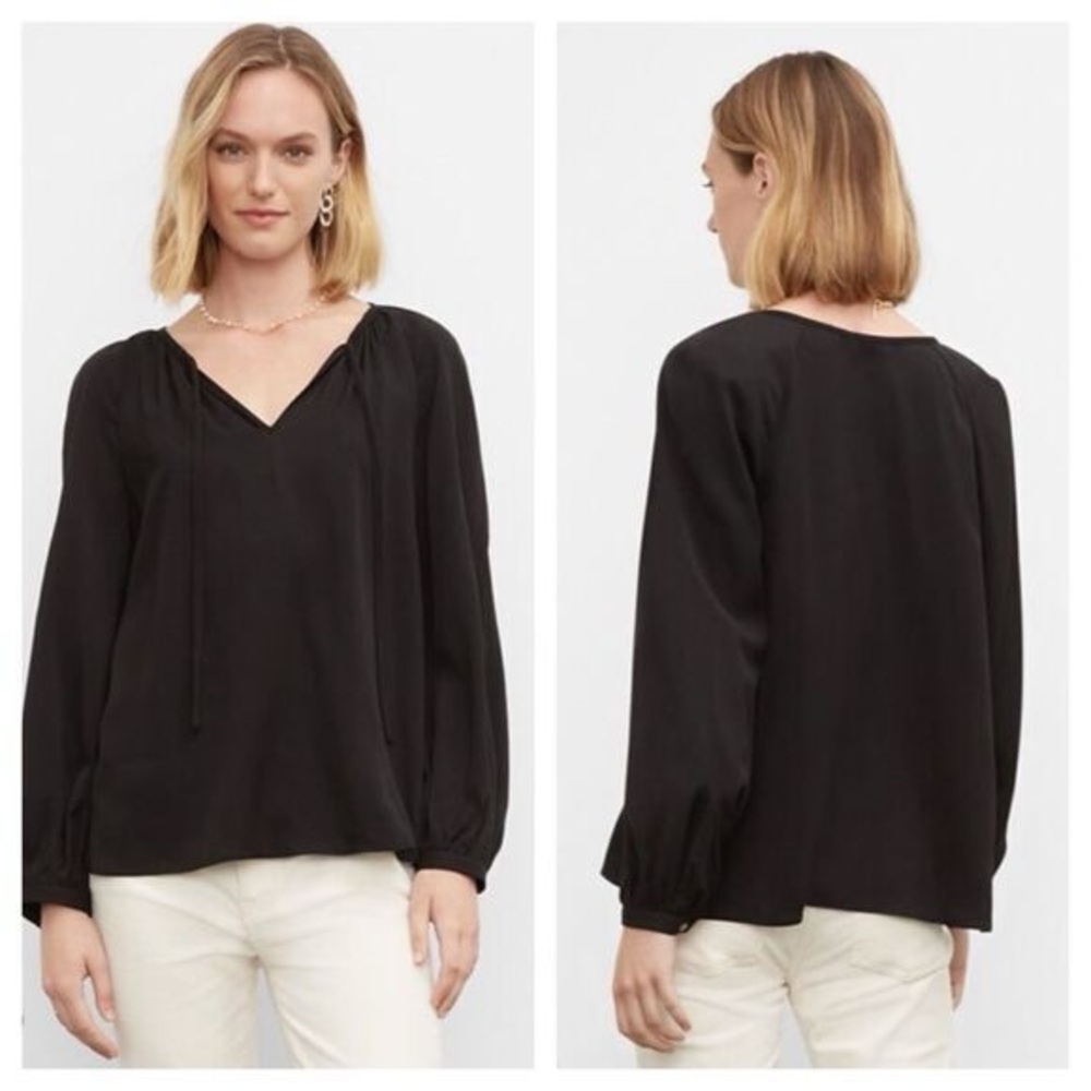 Tie Neck Swing Top Club Monaco